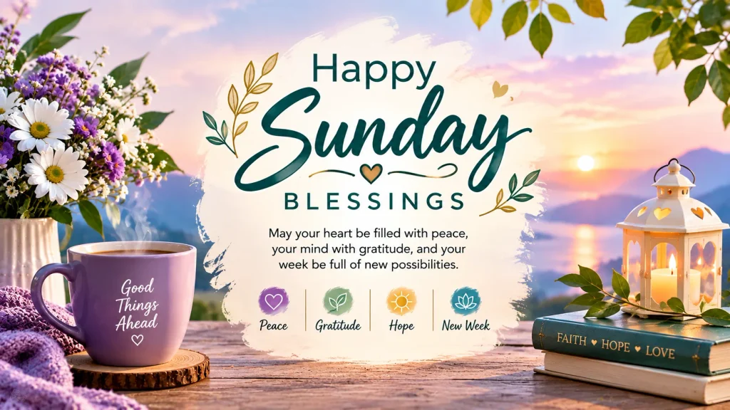 Happy Sunday Blessings