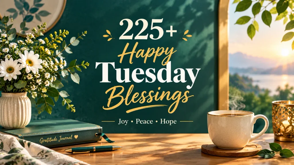 Happy Tuesday Blessings
