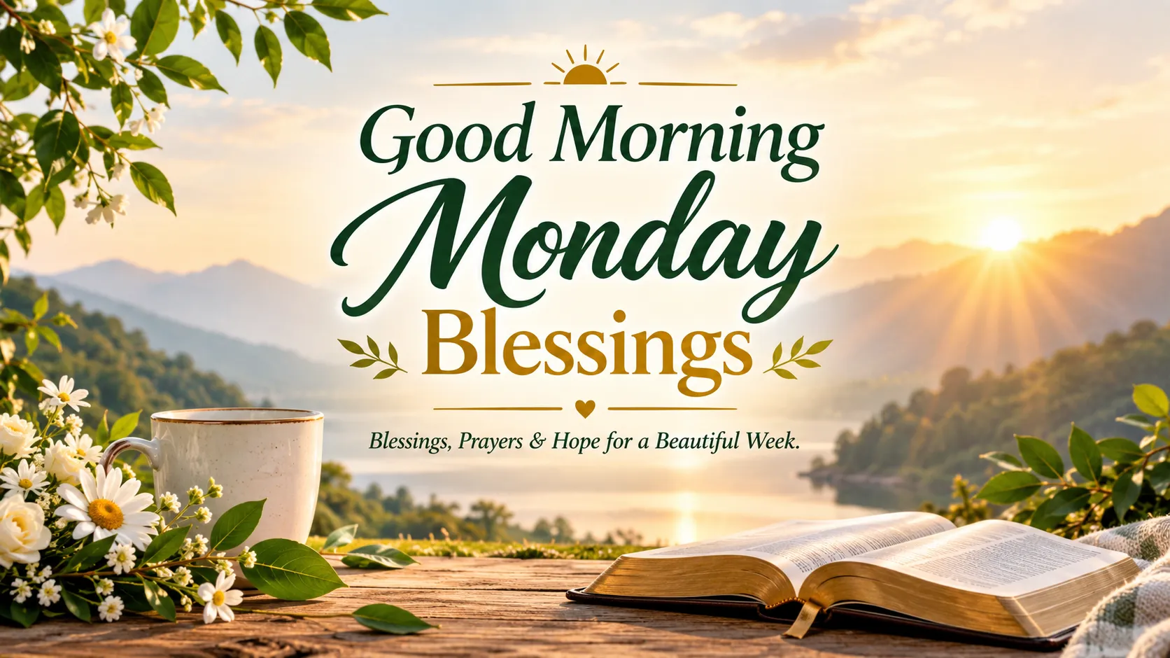 Good Morning Monday Blessings