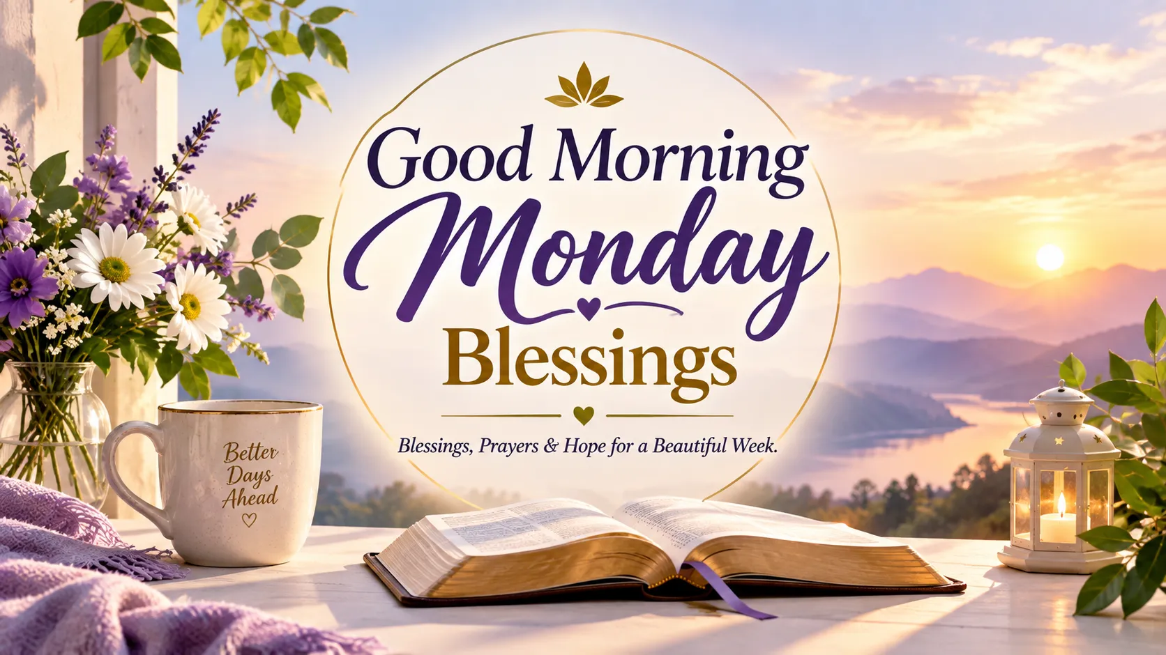 Good Morning Monday Blessings