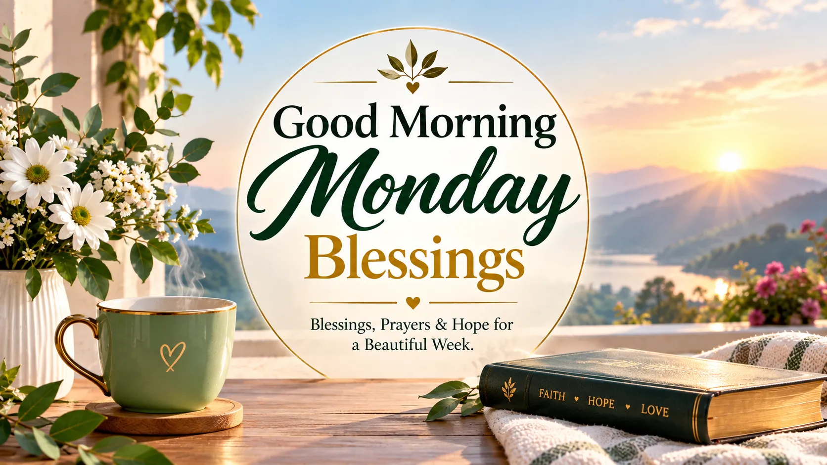 Good Morning Monday Blessings