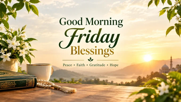 Good Morning Friday Blessings