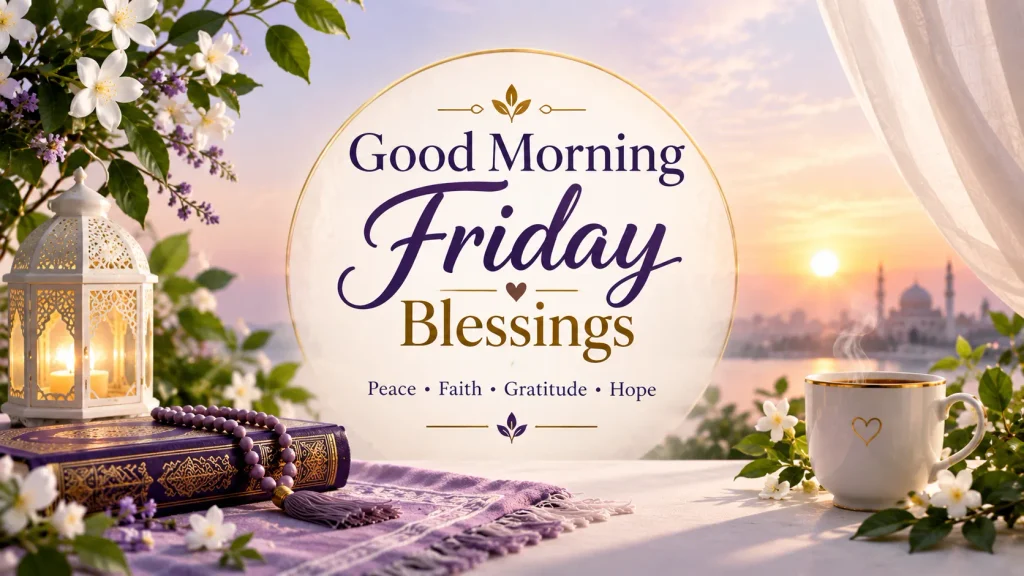 Good Morning Friday Blessings