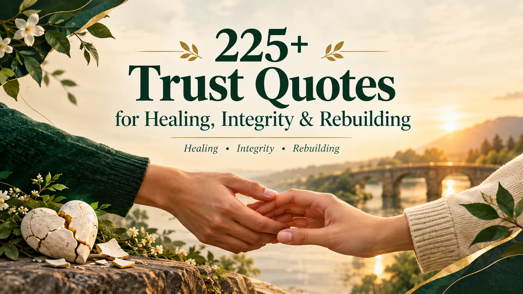 Trust Quotes For Healing Integrity Rebuilding