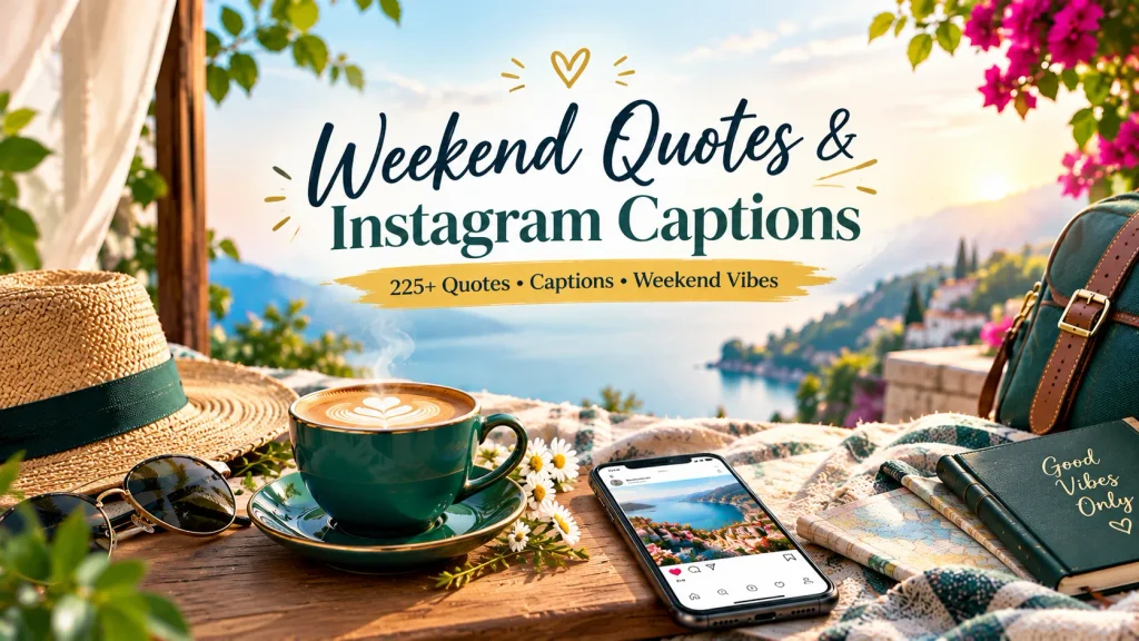 Weekend Quotes Instagram Captions