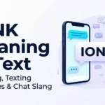 Ionk Meaning In Text