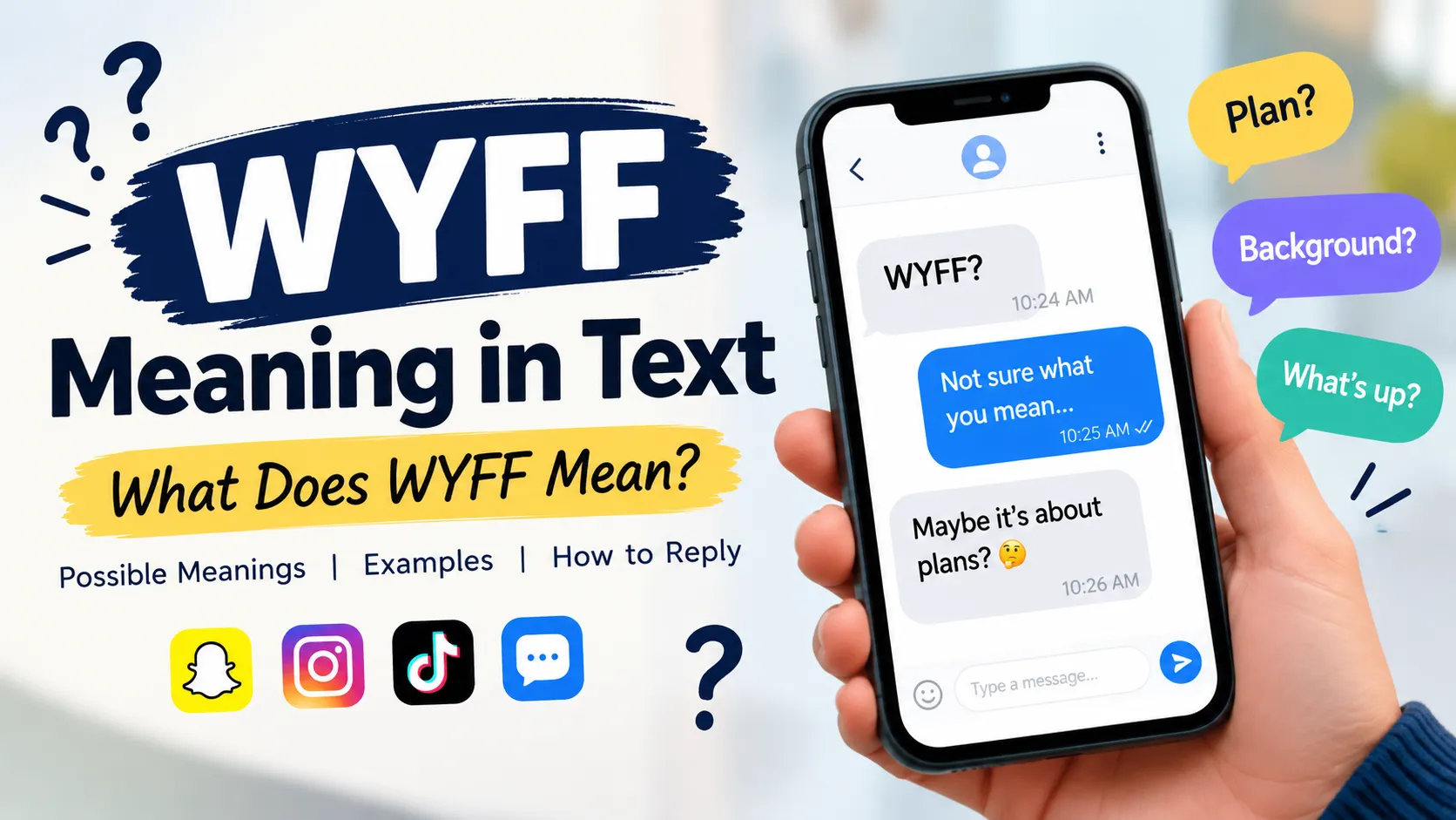 WYFF Meaning In Text