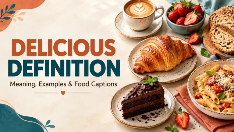 Delicious Definition