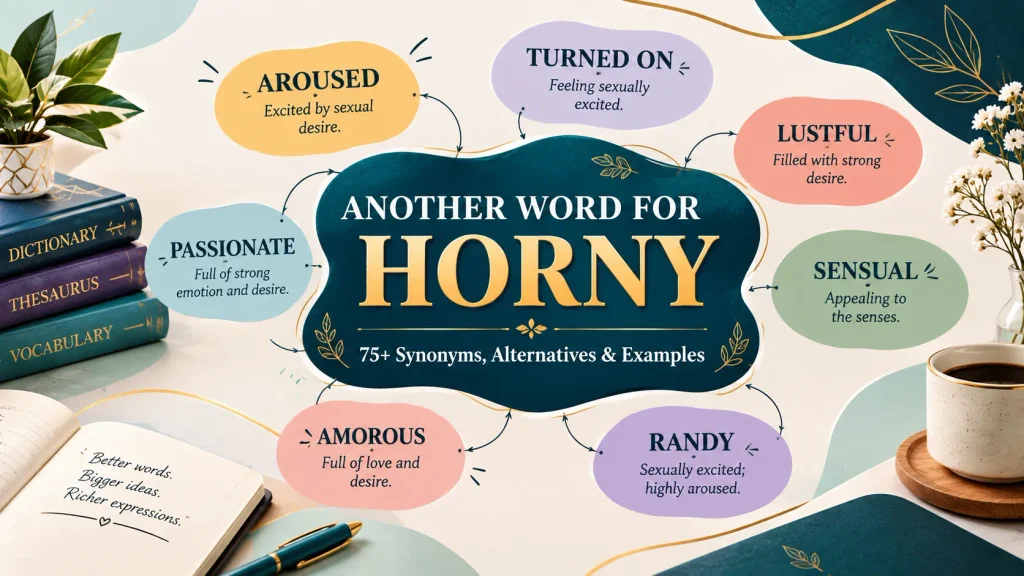 another word for horny 